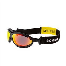 Ocean TIERRA DE FUEGO - matt black revo red - recycled PET