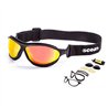 Ocean TIERRA DE FUEGO - matt black revo red - recycled PET