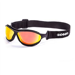 Ocean TIERRA DE FUEGO - matt black revo red - recycled PET