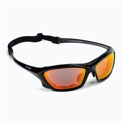 Ocean LAKE GARDA - matt black revo red - recycled PET
