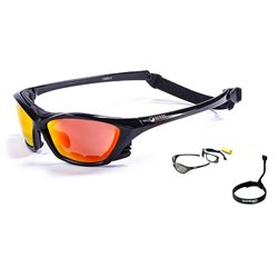 Ocean LAKE GARDA - matt black revo red - recycled PET