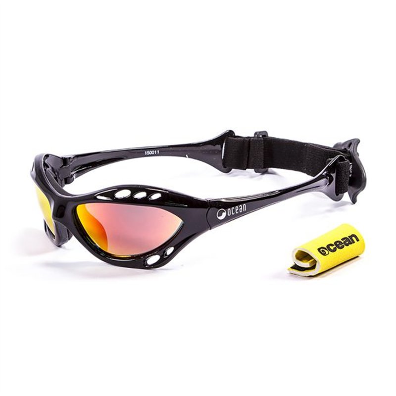 Ocean CUMBUCO - shiny black revo red - recycled PET