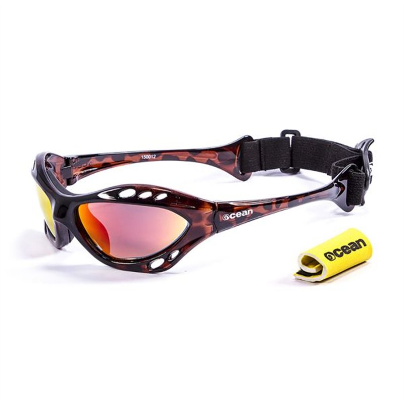Ocean CUMBUCO - demi brown revo red - recycled PET