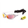 Ocean CUMBUCO - shiny white revo red - recycled PET