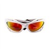 Ocean CUMBUCO - shiny white revo red - recycled PET