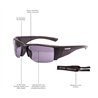 Ocean GUADALUPE - Matt black - recycled PET