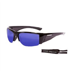 Ocean GUADALUPE - shiny black revo blue - recycled PET