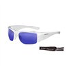 Ocean GUADALUPE - shiny white revo blue - recycled PET