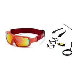 Ocean Wassersportbrille Chameleon orange red revo