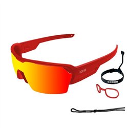 Ocean RACE - matt red revo red - recycled PET