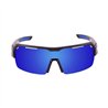Ocean RACE - matt black revo blue - recycled PET