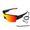 Ocean RACE - shiny black revo red - recycled PET