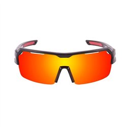 Ocean RACE - shiny black revo red - recycled PET