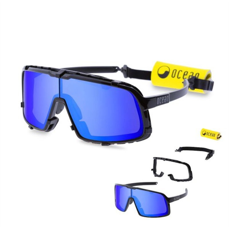 Ocean Leucate - matt black revo blue - biobased frame