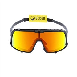 Ocean Leucate - shiny black revo red - biobased frame